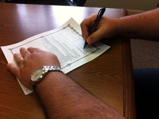 signing estate plan